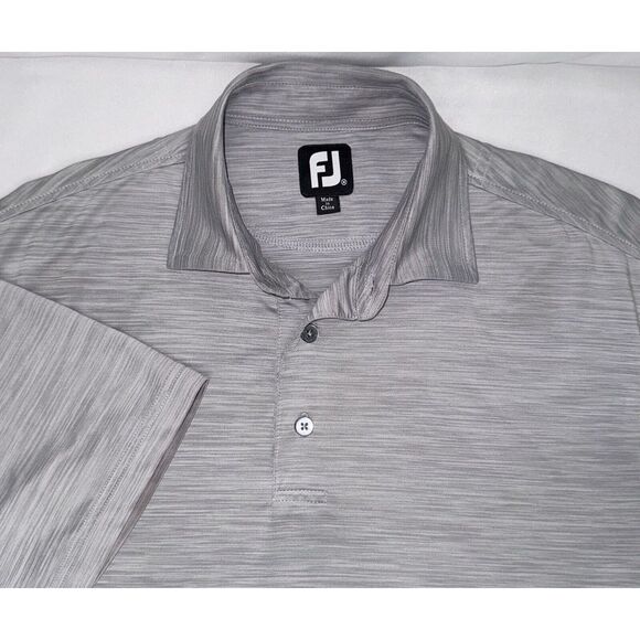 FootJoy Other - FootJoy Golf Polo Mens M Gray Short Sleeve Shirt‎